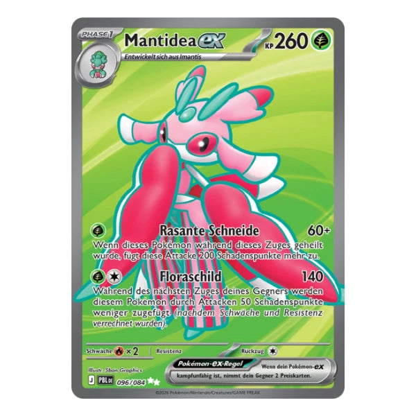 Mantidea ex FA 096/084 Pokemon Dunkelnacht 