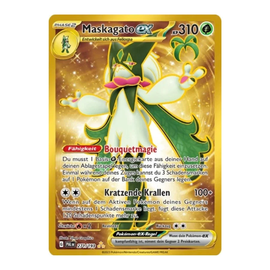 Maskagato ex Hyper Rare Deutsch 271/193 Entwicklungen in Paldea