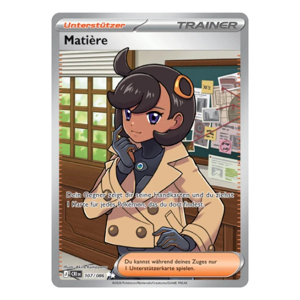 Matiere FA 107/086 Pokemon Wachsendes Chaos 