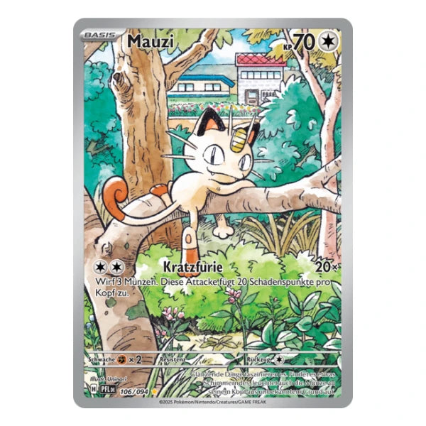 Mauzi IR 106/094 Pokemon Fatale Flammen