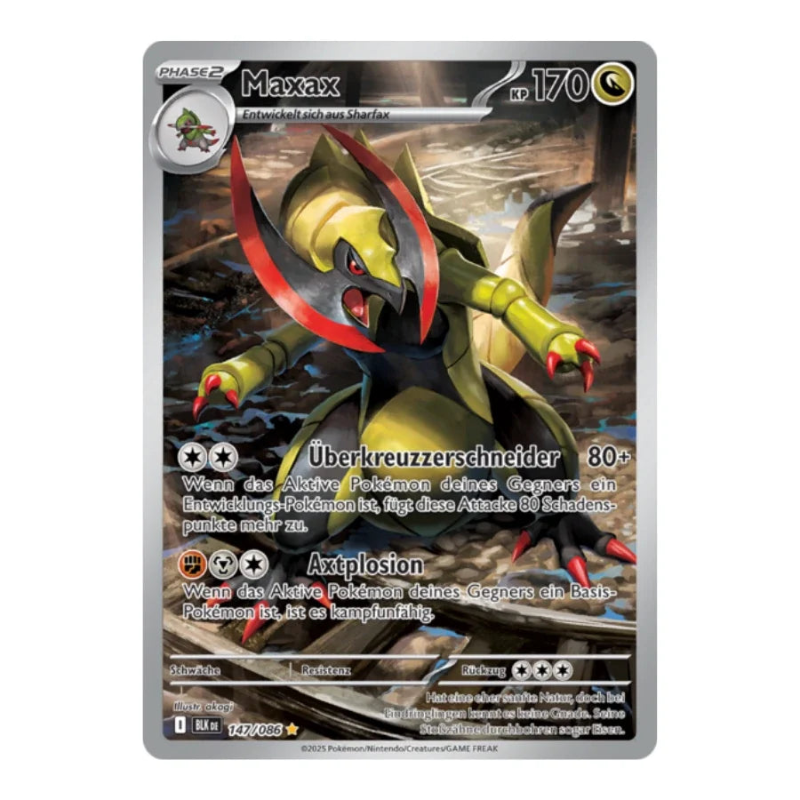 Maxax IR 147/086 Schwarze Blitze