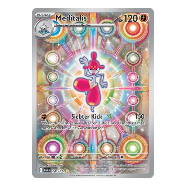 Meditalis IR 241/217 Pokemon Erhabene Helden
