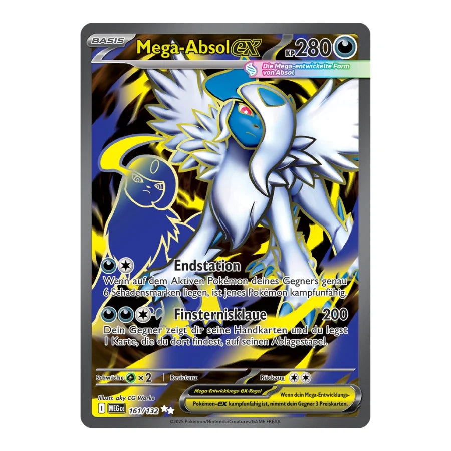 Mega Absol ex UR 161/132 Mega Entwicklung