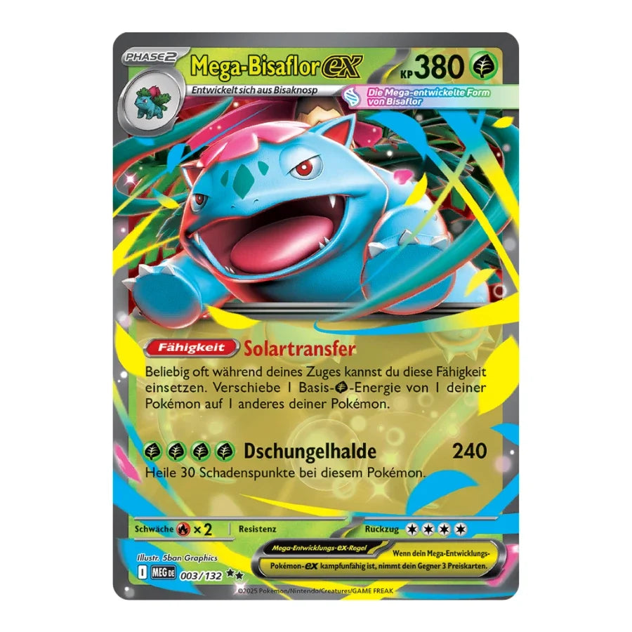 Mega Bisaflor ex 003/132 Mega Entwicklung
