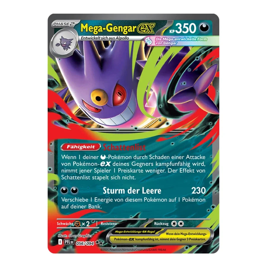 Mega-Gengar ex 056/094 Fatale Flammen
