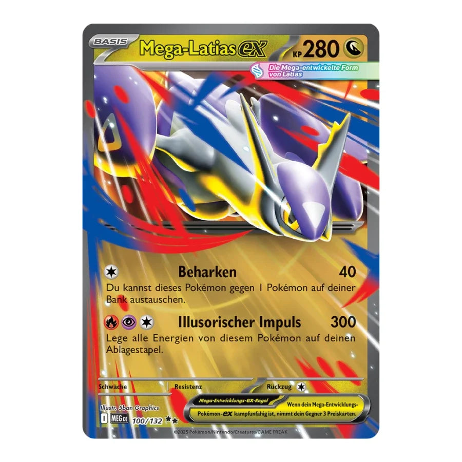 Mega Latias ex 100/132 Mega Entwicklung