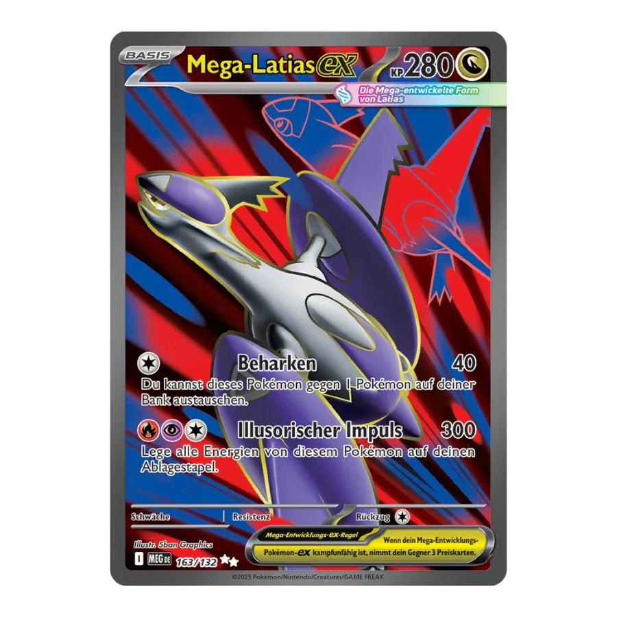 Mega Latias ex UR 163/132 Mega Entwicklung