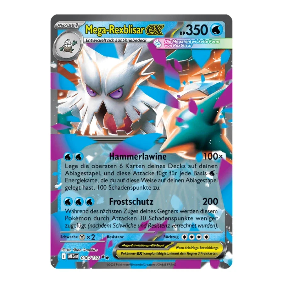 Mega Rexblisar ex 036/132 Mega Entwicklung