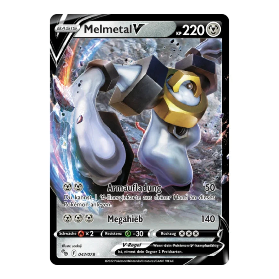 Melmetal V UR 047/078 Pokemon GO