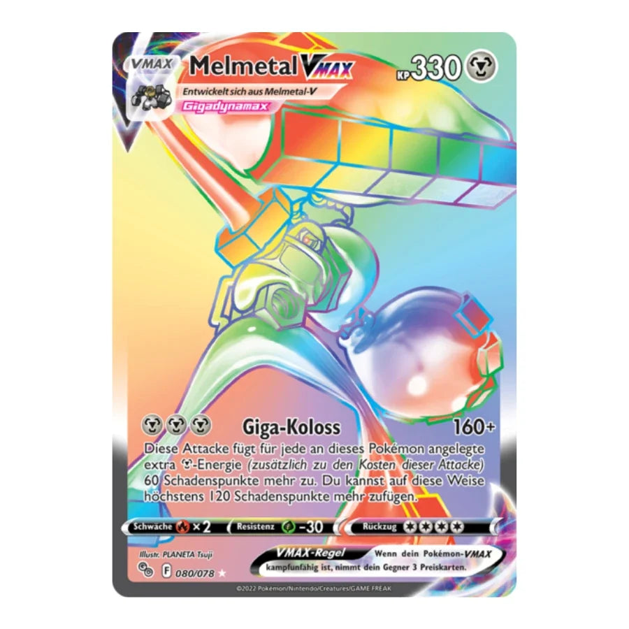 Melmetal VMAX SR 080/078 Pokemon GO
