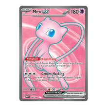 Mew ex Full Art Deutsch 193/165 Karmesin & Purpur 151