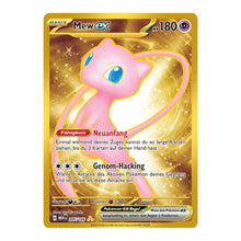 Mew ex GOLD Deutsch 205/165 Karmesin & Purpur 151