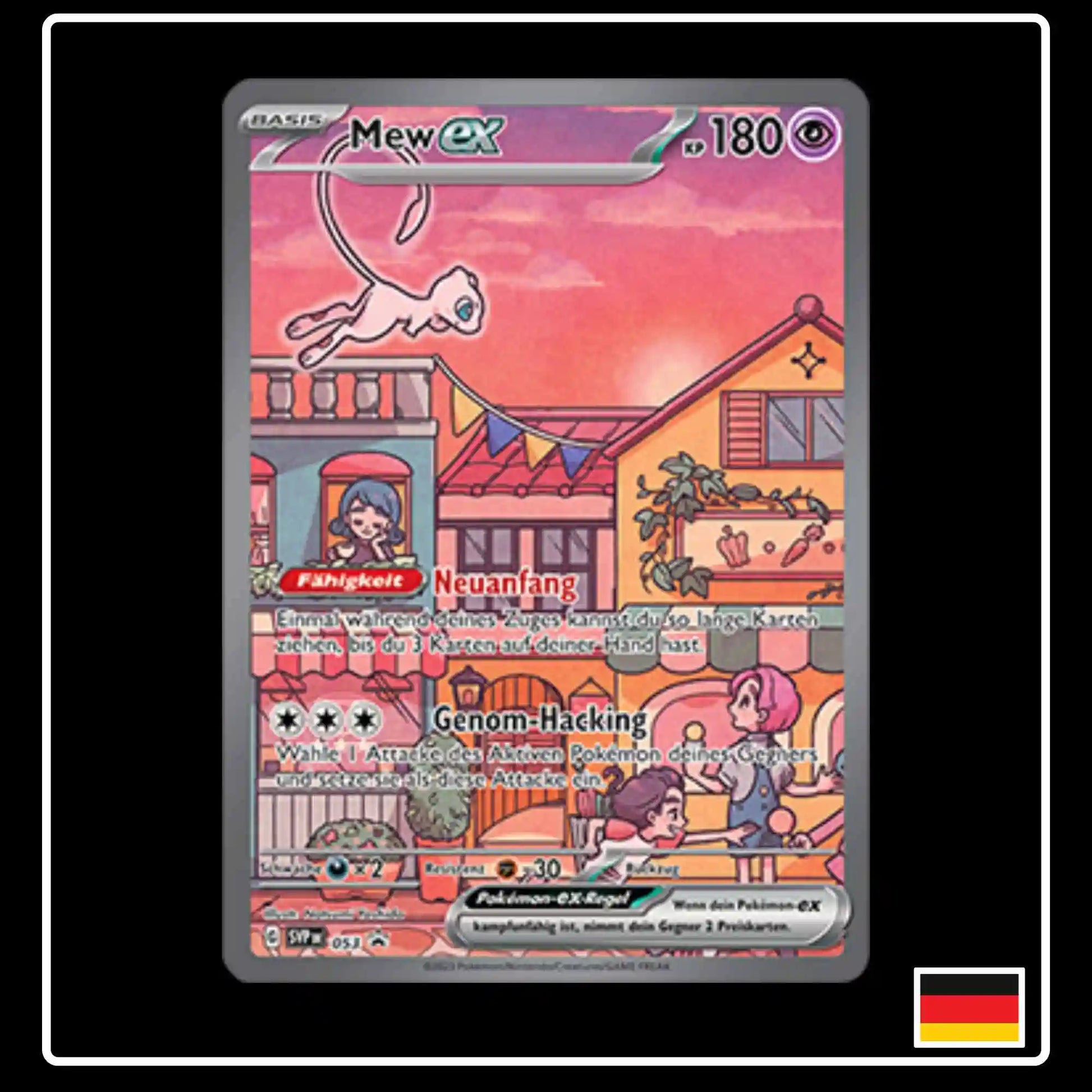 Mew ex Special Illustration Rare SVP DE 053 Pokemon 151