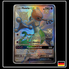Mewtu GX Shiny SV59 Pokemon Verborgenes Schicksal