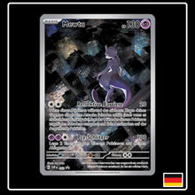 Mewtu Illustration Rare SVP DE 052 Pokemon 151