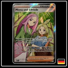 Minna und Elfriede Trainer Full Art 254/217 Pokemon Erhabene Helden