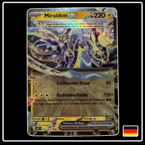 Miraidon ex 073/217 Pokemon Erhabene Helden
