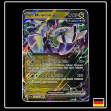 Miraidon ex Double Rare Pokemon Karte 122/162 aus dem Set Gewalten der Zeit