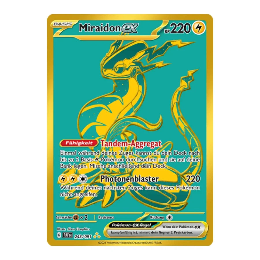 Miraidon ex SR 243/091 Paldeas Schicksale
