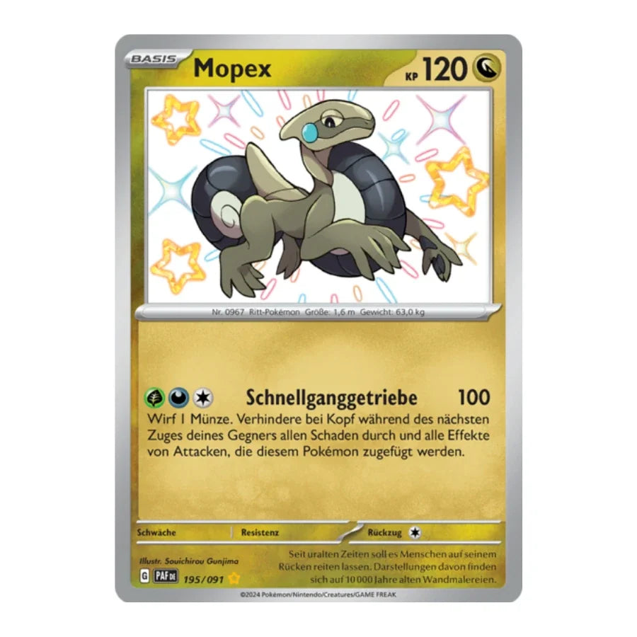 Mopex Shiny 195/091 Paldeas Schicksale