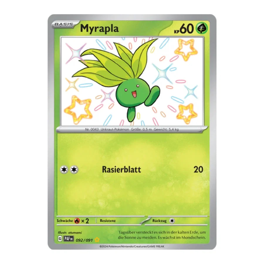 Myrapla Shiny 092/091 Paldeas Schicksale