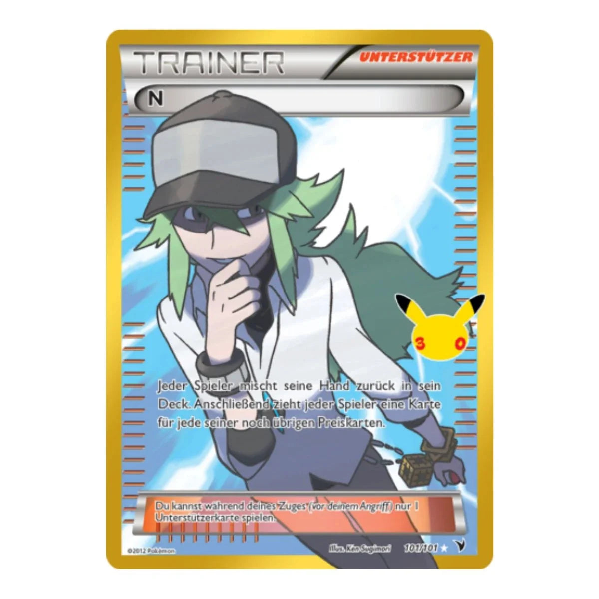 N 101/101 Pokemon 30 Jahre