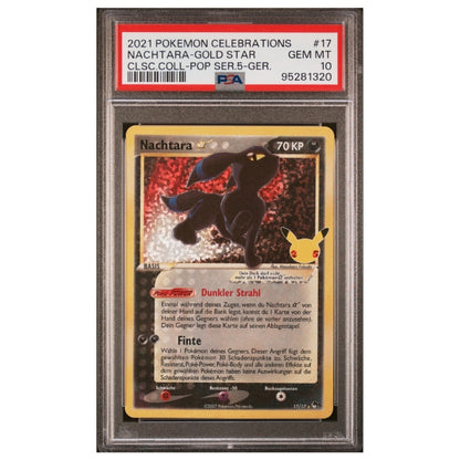 Nachtara UR 17/17 Pokemon Celebrations (PSA10)