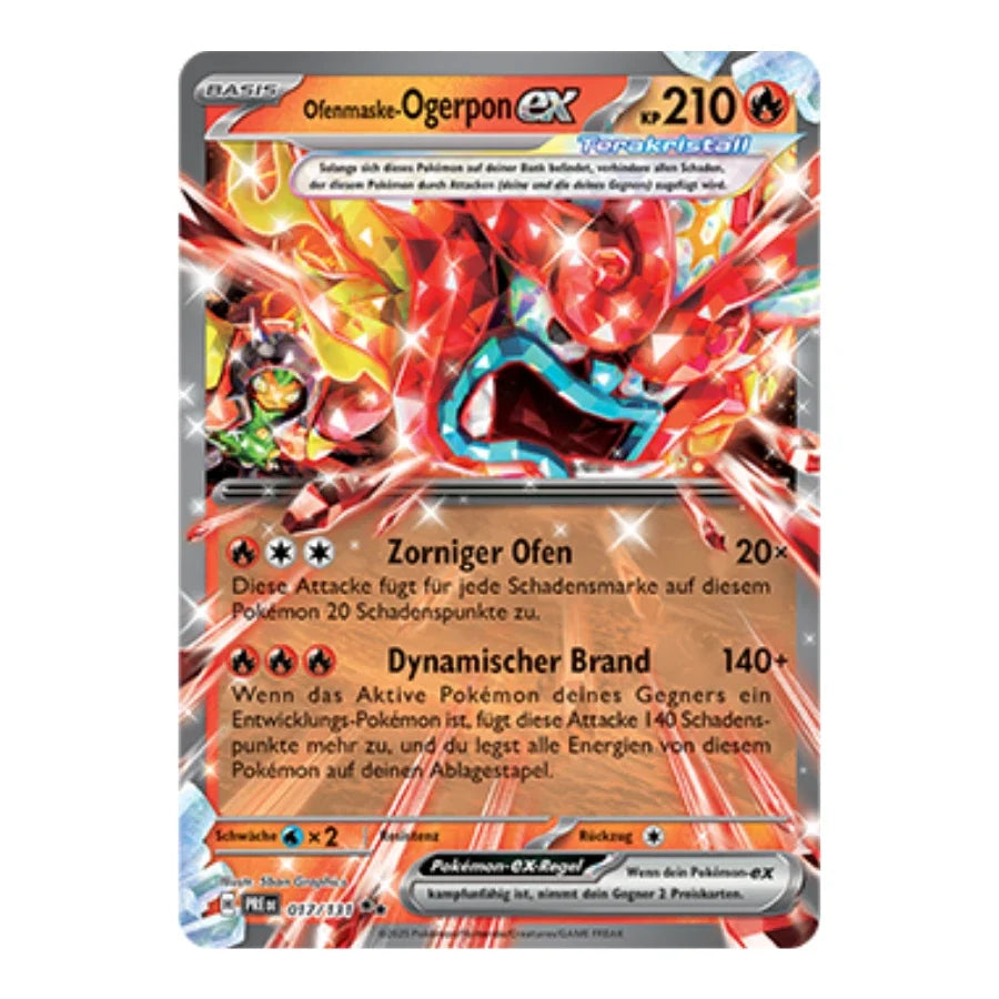 Ofenmaske-Ogerpon ex 017/131 Prismatische Entwicklungen