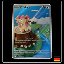 Ohrdoch Illustration Rare 151/086 Pokemon Schwarze Blitze