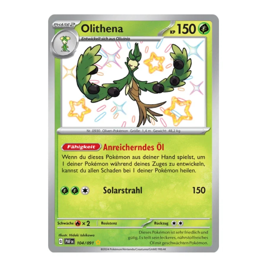 Olithena Shiny 104/091 Paldeas Schicksale