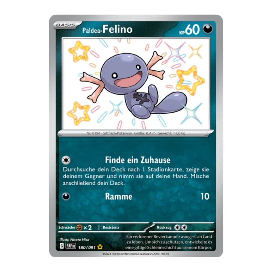 Paldea-Felino Shiny 180/091 Paldeas Schicksale