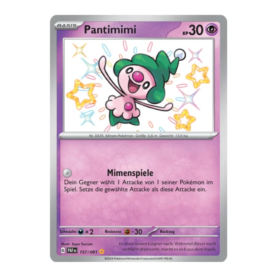 Pantimimi Shiny 157/091 Paldeas Schicksale
