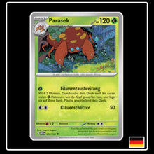 Parasek 047/165 aus dem Pokemon Set Karmesin & Purpur 151 