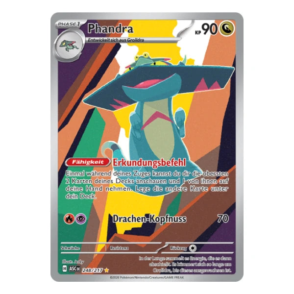 Phandra IR 248/217 Pokemon Erhabene Helden