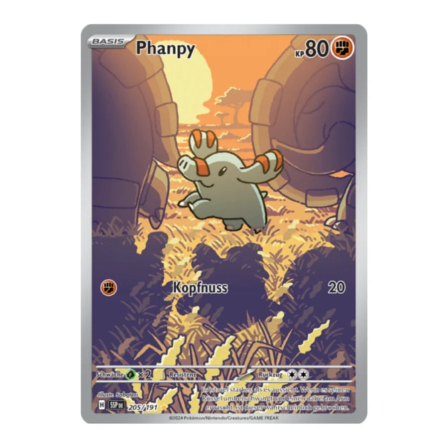 Phanpy IR 205/191 Stürmische Funken