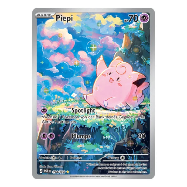Piepi IR 094/088 Pokemon Optimale Ordnung