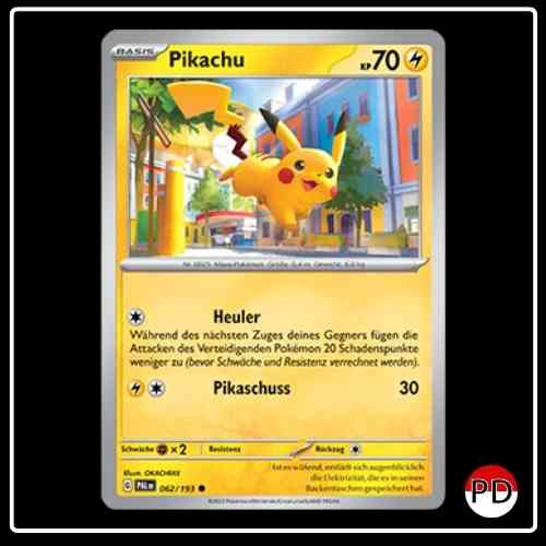 Pikachu 062/193 Pokemon