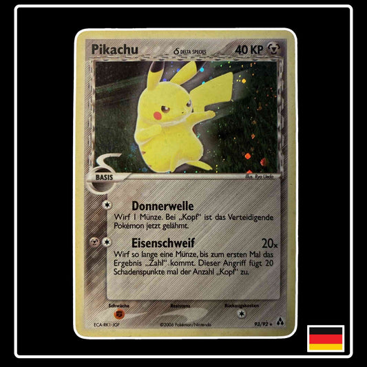 Pikachu Delta Species EX Legend Maker Pokemon