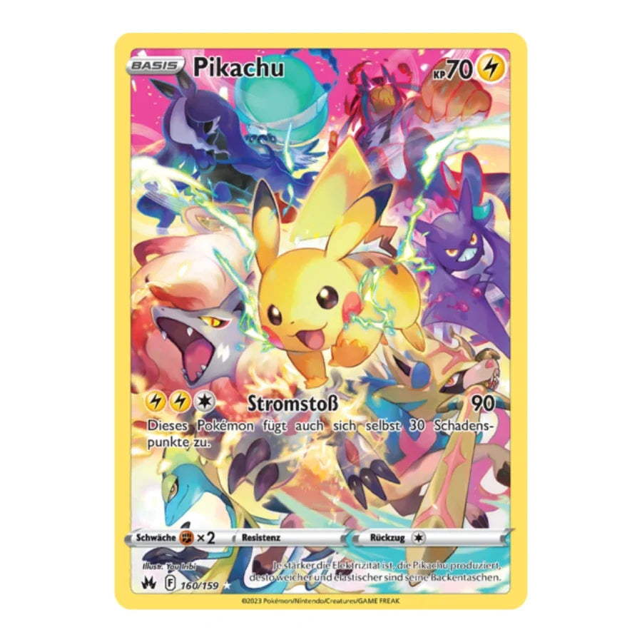 Pikachu SR 160/159 Zenit der Könige