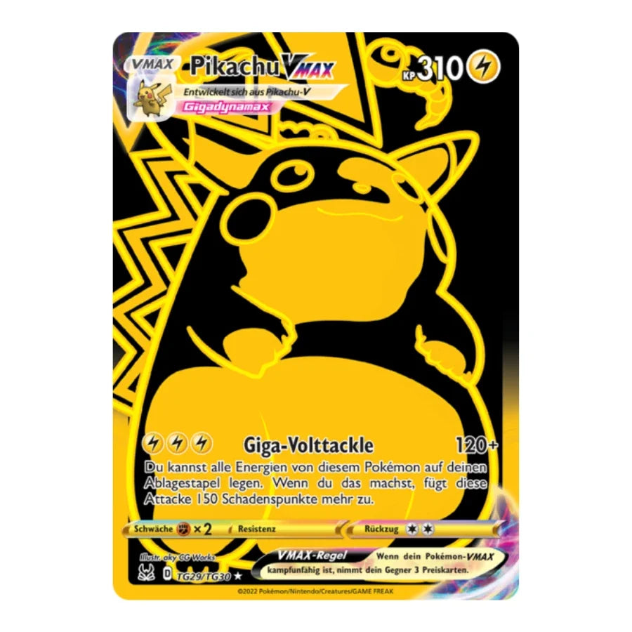 Pikachu VMAX SR TG29/TG30 Verlorener Ursprung