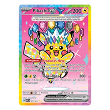 Pikachu ex SIR 277/217 Pokemon Erhabene Helden