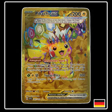 Pikachu ex GOLD 247/191 Pokemon Stürmische Funken
