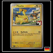 Pikachu Promokarte Pokemon Karmesin & Purpur