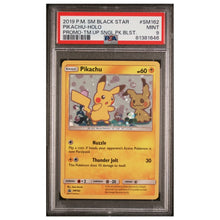 Pikachu Promo SM162 Pokemon SM Black Star Promo (PSA9)