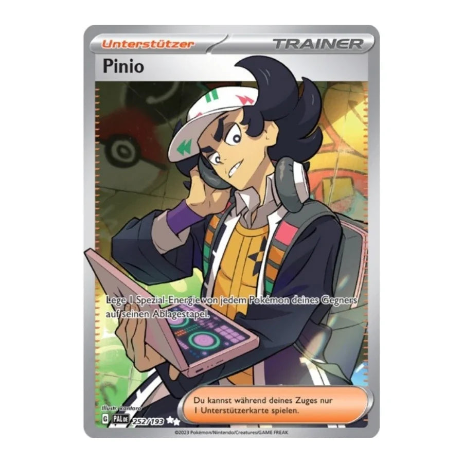 Pinio Trainer Full Art Deutsch 252/193 Entwicklungen in Paldea