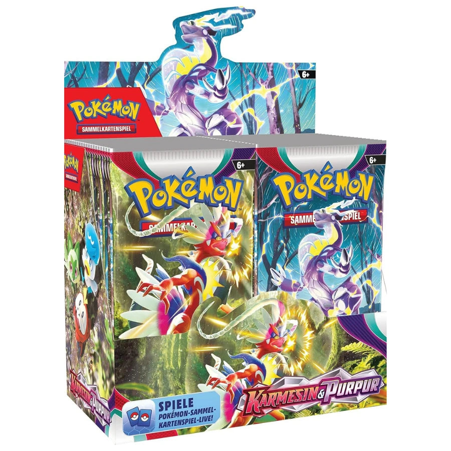 Pokemon Karmesin & Purpur Booster Box (DE)
