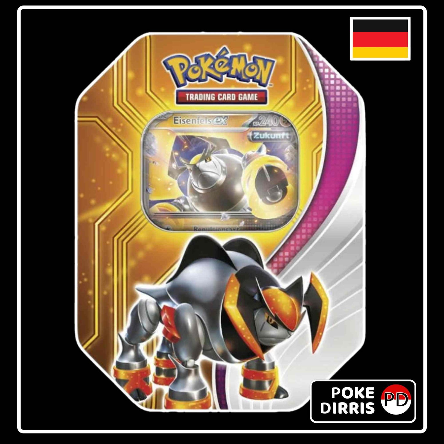 Pokemon Paradox Schicksale Herbst Tin Box 2024 (DE)