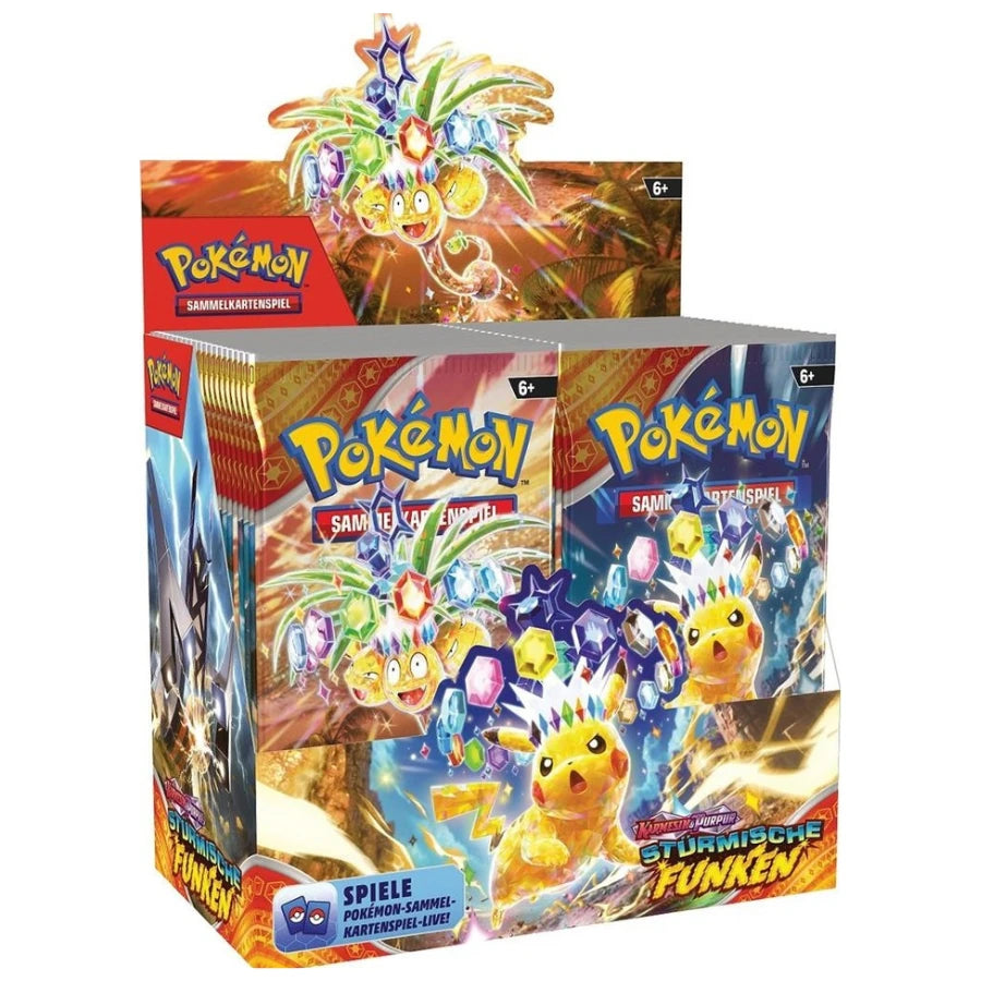 Pokemon Stürmische Funken Booster Box (DE)