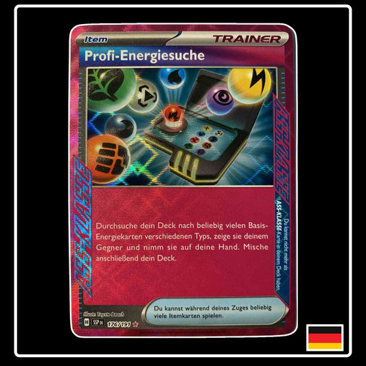 Profi-Energiesuche ACE Pokemonkarte aus Stürmische Funken 176/191
