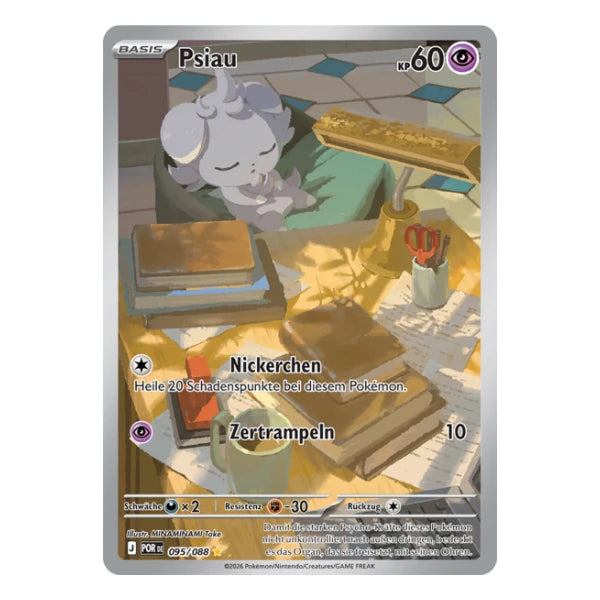 Psiau IR 095/088 Pokemon Optimale Ordnung